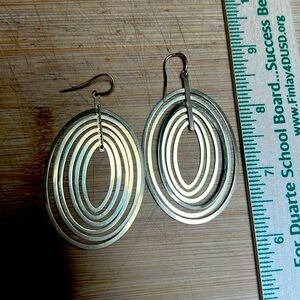 Large 14k Earrings. Great Xmas Gift